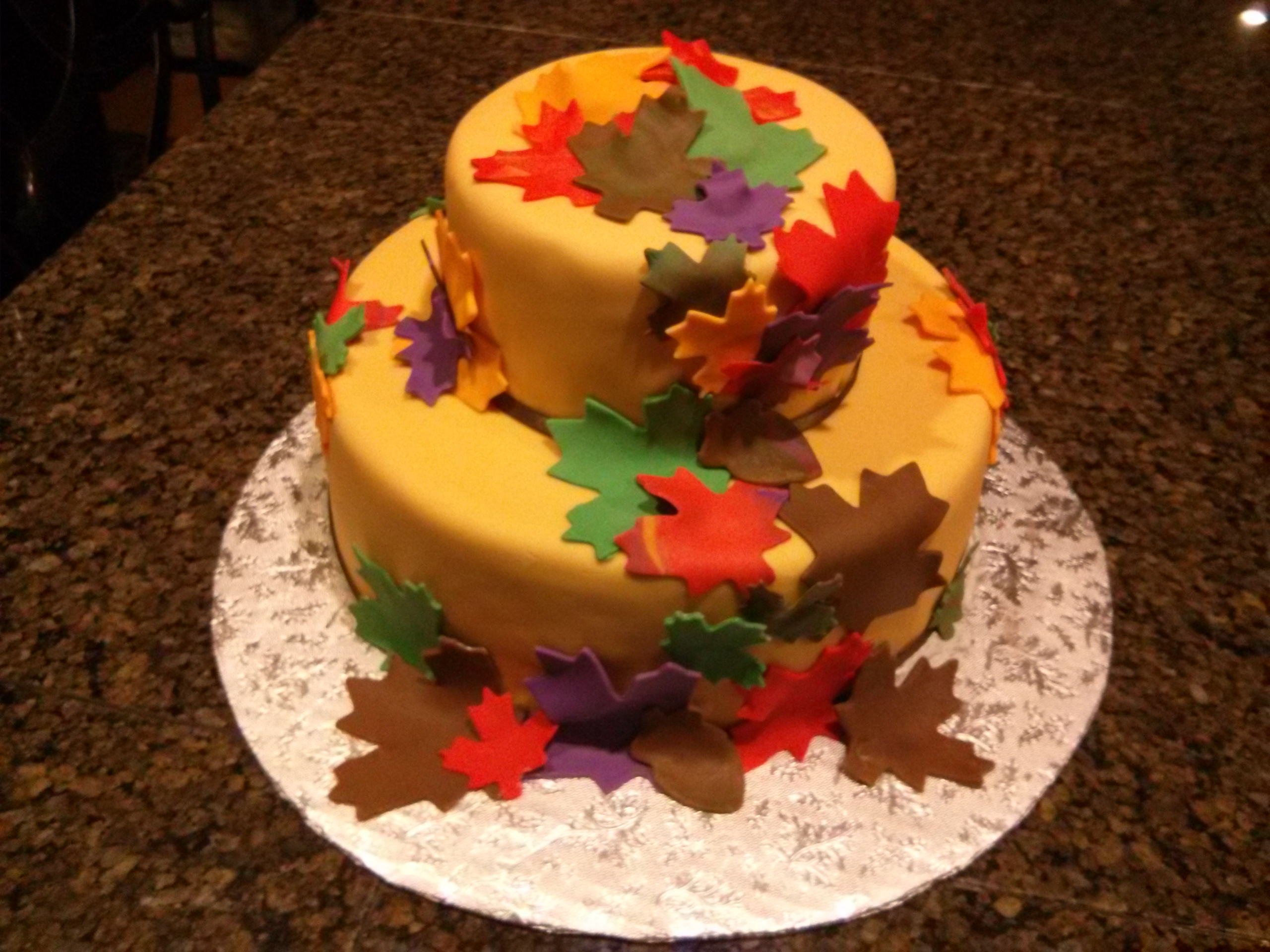 Fall Cake for Thanksgiving – Laura's Sweet Creations